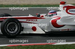 13.05.2006 Granollers, Spain,  Takuma Sato (JPN), Super Aguri F1, SA05 - Formula 1 World Championship, Rd 6, Spanish Grand Prix, Saturday Qualifying