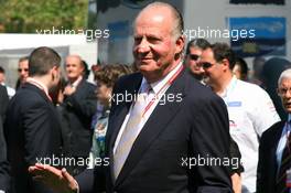 14.05.2006 Granollers, Spain,  Juan Carlos I, King of Spain - Formula 1 World Championship, Rd 6, Spanish Grand Prix, Sunday