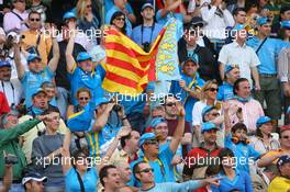 14.05.2006 Granollers, Spain,  Fans in the crowd - Formula 1 World Championship, Rd 6, Spanish Grand Prix, Sunday