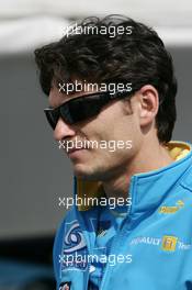 11.05.2006 Granolles, Spain,  Giancarlo Fisichella (ITA), Renault F1 Team - Formula 1 World Championship, Rd 6, Spanish Grand Prix, Thursday