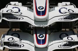 11.05.2006 Granolles, Spain,  Front Wings of BMW Sauber F1 Team - Formula 1 World Championship, Rd 6, Spanish Grand Prix, Thursday