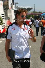11.05.2006 Granolles, Spain,  Jenson Button (GBR), Honda Racing F1 Team - Formula 1 World Championship, Rd 6, Spanish Grand Prix, Thursday
