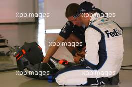 11.05.2006 Granolles, Spain,  Alexander Wurz (AUT), Test Driver, Williams F1 Team - Formula 1 World Championship, Rd 6, Spanish Grand Prix, Thursday