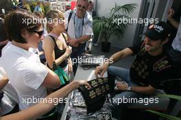 11.05.2006 Granolles, Spain,  Tiago Monteiro (PRT), Midland MF1 Racing - Formula 1 World Championship, Rd 6, Spanish Grand Prix, Thursday