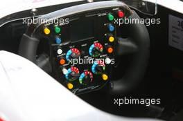 11.05.2006 Granolles, Spain,  Steering Wheel of Ralf Schumacher (GER), Toyota Racing - Formula 1 World Championship, Rd 6, Spanish Grand Prix, Thursday