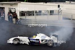 04.05.2006 Nürburg, Germany,  Nick Heidfeld (GER), BMW Sauber F1 Team - Formula 1 World Championship, Rd 5, European Grand Prix, Thursday, BMW Pit Lane Theme Park