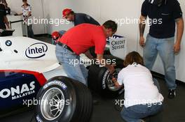 05.05.2006 Nürburg, Germany,  - Formula 1 World Championship, Rd 5, European Grand Prix, Friday, BMW Pit Lane Theme Park