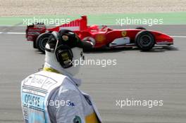 05.05.2006 Nürburg, Germany,  Michael Schumacher (GER), Scuderia Ferrari, F2006 - Formula 1 World Championship, Rd 5, European Grand Prix, Friday Practice