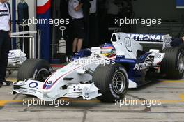 05.05.2006 Nürburg, Germany,  Jacques Villeneuve (CDN), BMW Sauber F1 Team, F1.06 - Formula 1 World Championship, Rd 5, European Grand Prix, Friday Practice