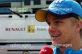 05.05.2006 Nürburg, Germany,  Heikki Kovalainen (FIN), Test Driver, Renault F1 Team - Formula 1 World Championship, Rd 5, European Grand Prix, Friday