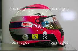 05.05.2006 Nürburg, Germany,  Franck Montagny (FRA), Super Aguri F1 helmet - Formula 1 World Championship, Rd 5, European Grand Prix, Friday