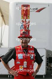 05.05.2006 Nürburg, Germany,  Ferrari fan - Formula 1 World Championship, Rd 5, European Grand Prix, Friday