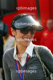 05.05.2006 Nürburg, Germany,  Michelle Yeoh (MLY, ex. James Bond girl, actor) Girlfriend of Jean Todt - Formula 1 World Championship, Rd 5, European Grand Prix, Friday
