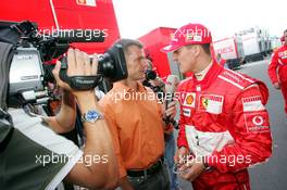 05.05.2006 Nürburg, Germany,  Michael Schumacher (GER), Scuderia Ferrari - Formula 1 World Championship, Rd 5, European Grand Prix, Friday Practice
