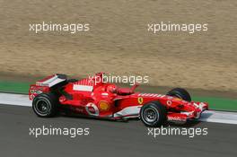 05.05.2006 Nürburg, Germany,  Michael Schumacher (GER), Scuderia Ferrari, 248 F1 - Formula 1 World Championship, Rd 5, European Grand Prix, Friday Practice