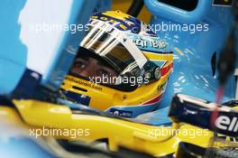 05.05.2006 Nürburg, Germany,  Fernando Alonso (ESP), Renault F1 Team - Formula 1 World Championship, Rd 5, European Grand Prix, Friday