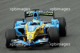 05.05.2006 Nürburg, Germany,  Giancarlo Fisichella (ITA), Renault F1 Team - Formula 1 World Championship, Rd 5, European Grand Prix, Friday Practice