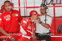 05.05.2006 Nürburg, Germany,  Michael Schumacher (GER), Scuderia Ferrari - Formula 1 World Championship, Rd 5, European Grand Prix, Friday Practice