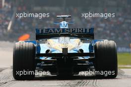 05.05.2006 Nürburg, Germany,  Giancarlo Fisichella (ITA), Renault F1 Team, R26 - Formula 1 World Championship, Rd 5, European Grand Prix, Friday Practice
