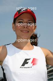 07.05.2006 Nürburg, Germany,  Grid Girl - Formula 1 World Championship, Rd 5, European Grand Prix, Sunday Grid Girl