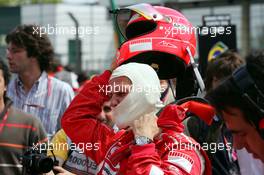 07.05.2006 Nürburg, Germany,  Michael Schumacher (GER), Scuderia Ferrari - Formula 1 World Championship, Rd 5, European Grand Prix, Sunday Pre-Race Grid