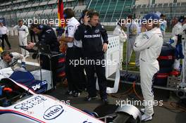 07.05.2006 Nürburg, Germany,  Nick Heidfeld (GER), BMW Sauber F1 Team - Formula 1 World Championship, Rd 5, European Grand Prix, Sunday Pre-Race Grid