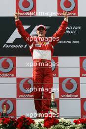 07.05.2006 Nürburg, Germany,  Michael Schumacher (GER), Scuderia Ferrari - Formula 1 World Championship, Rd 5, European Grand Prix, Sunday Podium