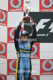 07.05.2006 Nürburg, Germany,  Fernando Alonso (ESP), Renault F1 Team - Formula 1 World Championship, Rd 5, European Grand Prix, Sunday Podium