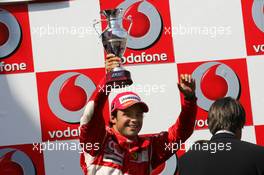07.05.2006 Nürburg, Germany,  Felipe Massa (BRA), Scuderia Ferrari - Formula 1 World Championship, Rd 5, European Grand Prix, Sunday Podium