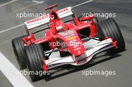 07.05.2006 Nürburg, Germany,  Michael Schumacher (GER), Scuderia Ferrari, 248 F1 - Formula 1 World Championship, Rd 5, European Grand Prix, Sunday Podium