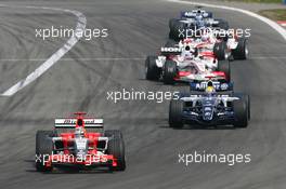 07.05.2006 Nürburg, Germany,  Tiago Monteiro (PRT), Midland MF1 Racing, Toyota M16 - Formula 1 World Championship, Rd 5, European Grand Prix, Sunday Race