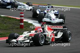 07.05.2006 Nürburg, Germany,  Rubens Barrichello (BRA), Lucky Strike Honda Racing F1 Team RA106 - Formula 1 World Championship, Rd 5, European Grand Prix, Sunday Race
