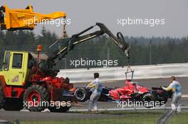 07.05.2006 Nürburg, Germany,  Vitantonio Liuzzi (ITA), Scuderia Toro Rosso - Formula 1 World Championship, Rd 5, European Grand Prix, Sunday Race