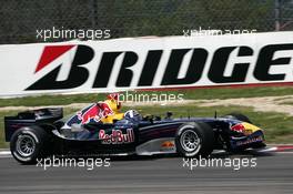 07.05.2006 Nürburg, Germany,  David Coulthard (GBR), Red Bull Racing RB2, with a broken front wing - Formula 1 World Championship, Rd 5, European Grand Prix, Sunday Race