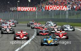 07.05.2006 Nürburg, Germany,  Start - Formula 1 World Championship, Rd 5, European Grand Prix, Sunday Race