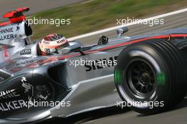 06.05.2006 Nürburg, Germany,  Kimi Raikkonen (FIN), Räikkönen, McLaren Mercedes, MP4-21 - Formula 1 World Championship, Rd 5, European Grand Prix, Saturday Qualifying