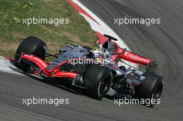 06.05.2006 Nürburg, Germany,  Juan-Pablo Montoya (COL), Juan Pablo, McLaren Mercedes, MP4-21 - Formula 1 World Championship, Rd 5, European Grand Prix, Saturday Practice