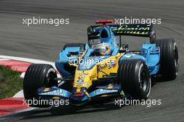 06.05.2006 Nürburg, Germany,  Fernando Alonso (ESP), Renault F1 Team, R26 - Formula 1 World Championship, Rd 5, European Grand Prix, Saturday Qualifying