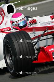 06.05.2006 Nürburg, Germany,  Franck Montagny (FRA), Super Aguri F1 SA05 - Formula 1 World Championship, Rd 5, European Grand Prix, Saturday Practice