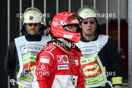 06.05.2006 Nürburg, Germany,  Michael Schumacher (GER), Scuderia Ferrari - Formula 1 World Championship, Rd 5, European Grand Prix, Saturday Qualifying