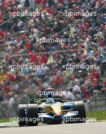 06.05.2006 Nürburg, Germany,  Fernando Alonso (ESP), Renault F1 Team, in the new R26 - Formula 1 World Championship, Rd 5, European Grand Prix, Saturday Qualifying