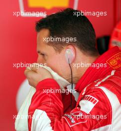 06.05.2006 Nürburg, Germany,  Michael Schumacher (GER), Scuderia Ferrari - Formula 1 World Championship, Rd 5, European Grand Prix, Saturday Practice