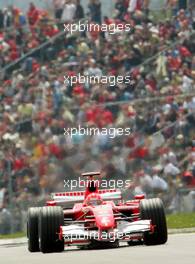 06.05.2006 Nürburg, Germany,  Michael Schumacher (GER), Scuderia Ferrari, F2006 - Formula 1 World Championship, Rd 5, European Grand Prix, Saturday Qualifying