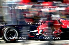06.05.2006 Nürburg, Germany,  Vitantonio Liuzzi (ITA) Scuderia Toro Rosso STR01  - Formula 1 World Championship, Rd 5, European Grand Prix, Saturday Qualifying