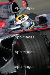 06.05.2006 Nürburg, Germany,  Juan-Pablo Montoya (COL), McLaren Mercedes MP4-21 - Formula 1 World Championship, Rd 5, European Grand Prix, Saturday Practice