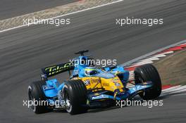 06.05.2006 Nürburg, Germany,  Giancarlo Fisichella (ITA), Renault F1 Team, R26 - Formula 1 World Championship, Rd 5, European Grand Prix, Saturday Qualifying