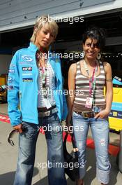 06.05.2006 Nürburg, Germany,  girls in the paddock - Formula 1 World Championship, Rd 5, European Grand Prix, Saturday