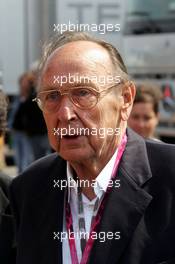 07.05.2006 Nürburg, Germany,  Hans-Dietrich Genscher (german politician) - Formula 1 World Championship, Rd 5, European Grand Prix, Sunday