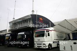 04.05.2006 Nürburg, Germany,  BMW Sauber F1 team and Red Bull Racing tracks - Formula 1 World Championship, Rd 5, European Grand Prix, Thursday