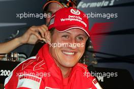 04.05.2006 Nürburg, Germany,  Michael Schumacher (GER), Scuderia Ferrari - Formula 1 World Championship, Rd 5, European Grand Prix, Thursday Press Conference